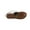 Brown, variant on Women's Summer Dressy Flat Sandals Comfortable Slip on Casual Flat Shoes for Walking Vacation Brown 7