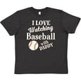 thumbnail image 3 of Inktastic Daddy Baseball Grandson Gift Youth T-Shirt, 3 of 5