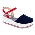 thumbnail image 1 of Sandalias con plataforma Marca RBCOLLECTION Exterior Textil Color Azul RBCOLLECTION 84791, 1 of 4