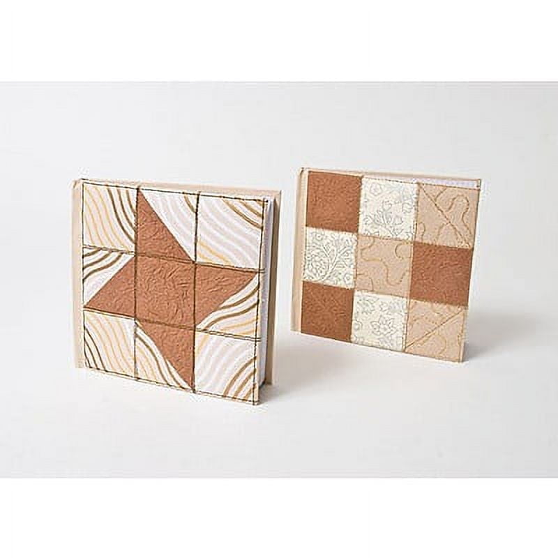 Quilt Journal Mocha Star