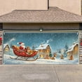 thumbnail image 4 of Holiday Cheer Garage Festive Christmas Banner with Bright Colors Festive Design Perfect for Auto Enthusiasts Home Garages Easy Hanging Durable Material, 4 of 4