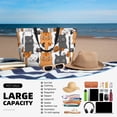 thumbnail image 5 of Gaeub Funny Cats Beach Travel Bag, Multi-Pocket Beach Bag, Summer Vacation Bag, Beach Essentials Tote, 5 of 7