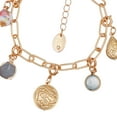 thumbnail image 3 of Time and Tru Women's Gold-Tone Interchangeable Heirloom Theme Charms Bracelet., 3 of 4