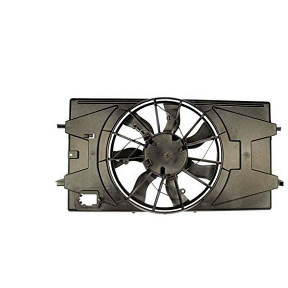 Dual Radiator and Condenser Fan Assembly - Pacific Best Inc. Fit/For GM3115179 05-10 Chevrolet Cobalt, 07-09 Pontiac G5 2.2L Only