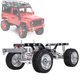 thumbnail image 3 of RC Car Metal Frame, RC Car Frame, Camión RC De Fibra De Carbono Para 1/12 RC Car RC Model Car RC Crawler Car Mgaxyff Plata MN-90S, 3 of 8
