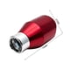 thumbnail image 4 of Adaptador universal rojo de 5 velocidades para cambio manual en metal cromado con pomo, palanca, palo y mango de bolígrafo cromados, accesorios de estilo para coche., 4 of 5