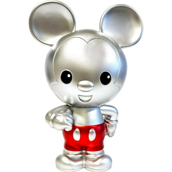 Disney 100 Mickey Mouse Silver PVC Figural Bank