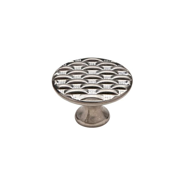Knobware C5175/1-1-8IN/Nickel Modern Weave Knob Knobware C5175/1-1-8IN/Nickel Modern Weave Knob
