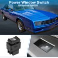 thumbnail image 2 of Interruptor de ventana eléctrica Unique Bargains No.10285502 para el lado del pasajero delantero para Chevrolet Impala Monte Carlo 2005-2000 Negro, 2 of 6