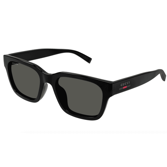 Gucci GG1857S 001 55mm Rectangle Sunglasses Men's Black
