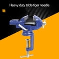 thumbnail image 3 of Kenally Kit de Clip de escritorio para carpintería, conjunto de tornillo de banco DIY fijo de acero Universal para el hogar, accesorio de fijación, Herramientas manuales y eléctricas Negro 4 en 1 Kenally TO009469-05, 3 of 6