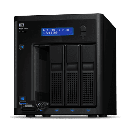 WD - My Cloud Expert 4-Bay External Network Storage (NAS) - Black