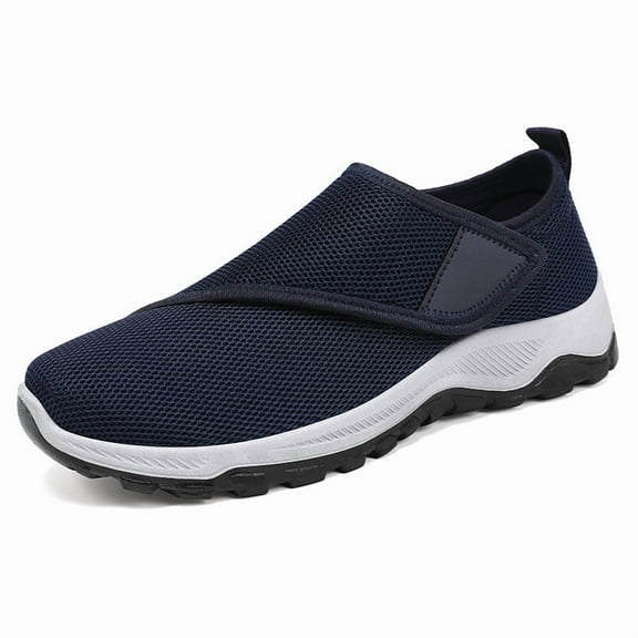 Women's and Men's Mesh Breathable Casual Shoes With adjustable hook and loop fastener