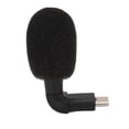 thumbnail image 2 of Type C Plug Smartphone Video Mini Microphone Mobile Phone Omnidirectional High Sensitivity 90 Angle Plug and Play Mic, 2 of 4