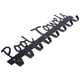 thumbnail image 5 of Perchero de pared de metal con gancho para sombreros, toallas, albornoces y llaves., 5 of 5