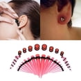 thumbnail image 2 of LHCER 8 Types Fashionable Acrylic Stretcher Ear Plug Taper Expander O-Ring Stretching Kit, Ear Stretching Kit,Ear Taper, 2 of 3