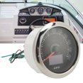 thumbnail image 4 of GPS Compteur de Vitesse, ABS 85mm en Acier Inoxydable GPS Compteur de Vitesse avec Clignotant 0-200km / H Réglable 7 Couleurs Rétroéclairé pour Voiture RV Bateau Compteur de Vitesse de Voiture, 4 of 8
