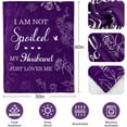 thumbnail image 6 of Gifts for Her Wife, Romantic Wife Gift from Husband, Anniversary Wedding Gifts for Women Her, Wifey Birthday Ideas, Spoiled Blanket 60x50in, Best Valentines Mothers Day Presents, 6 of 7