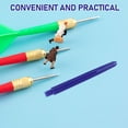 thumbnail image 3 of TABLZONE 20Pcs Dark Blue Nylon Dart Shafts Replacement Set Threaded Stems for Indoor Outdoor Use, 3 of 7