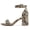 Beige Python, variant on Women's Cake Open Toe Ankle Strap Block Heel Sandals, Beige Python, 8