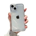 thumbnail image 5 of Carcasa transparente de alta calidad para iPhone 15, carcasa para teléfono móvil X/XS, carcasa blanda transparente con botón galvanizado Apple 11 13, 5 of 5