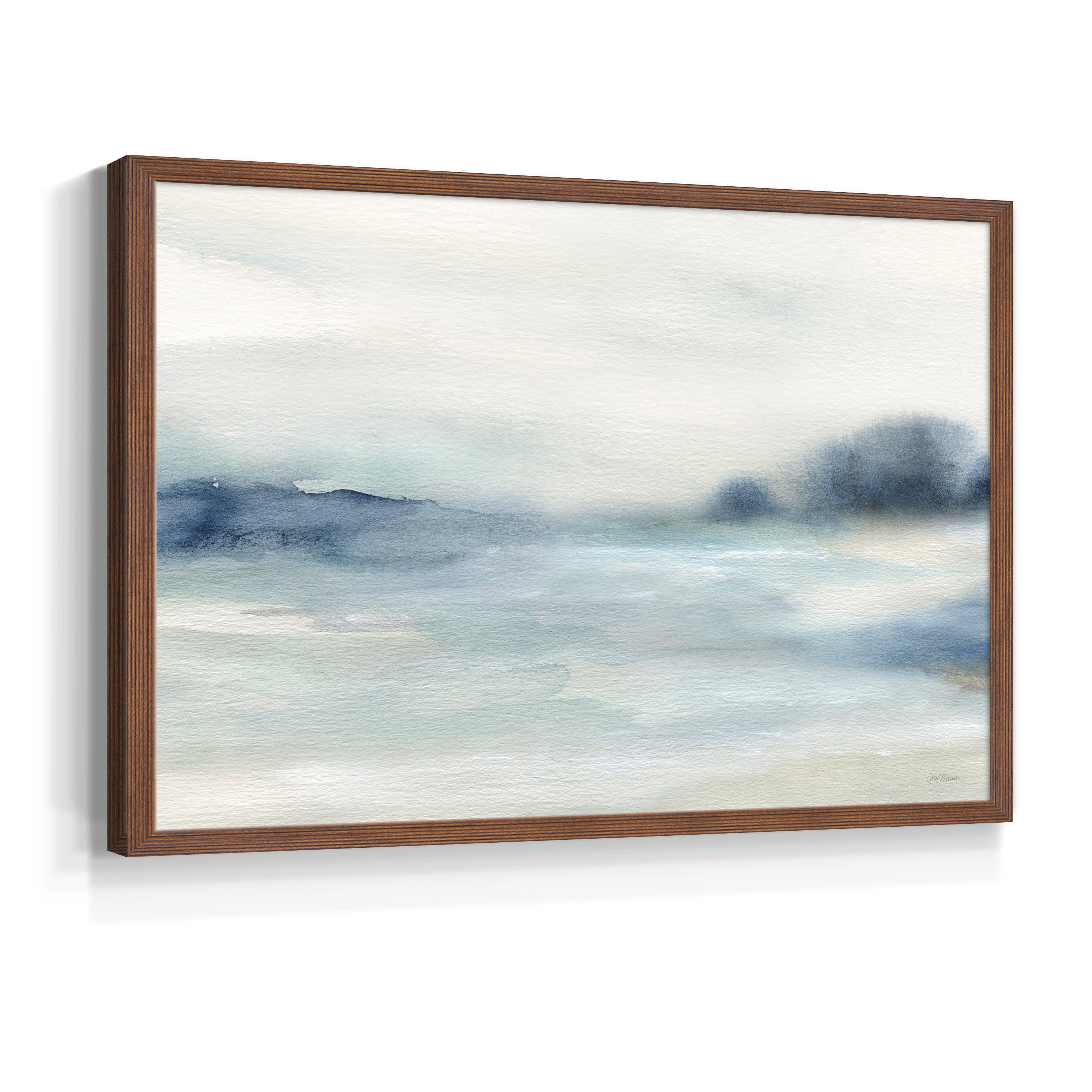Simply Soft Morning by Carol Robinson - Restickable Framed Giclée Print