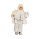 thumbnail image 4 of Figura de Papá Noel, muñeco, adorno para fiesta de Navidad, decoración navideña, coleccionable, de pie Blanco, 4 of 9