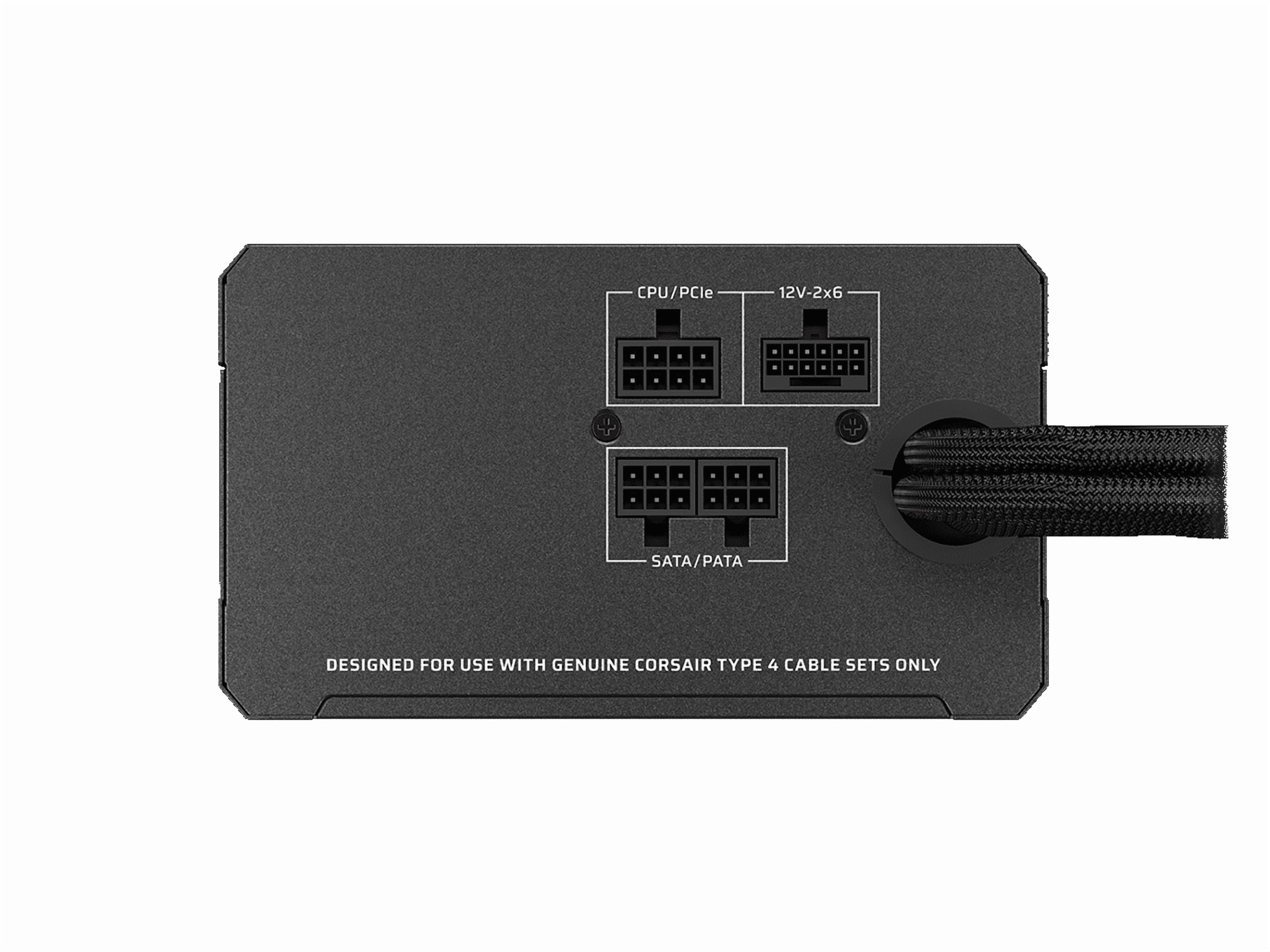 Corsair CX650M (2025) Semi Modular ATX 3.1 PCIe 5.1 Low-Noise 650W Power Supply with 12V-2x6 Cable – Cybenetics Bronze Efficiency, LLC Topology, 105°C Capacitors – Black