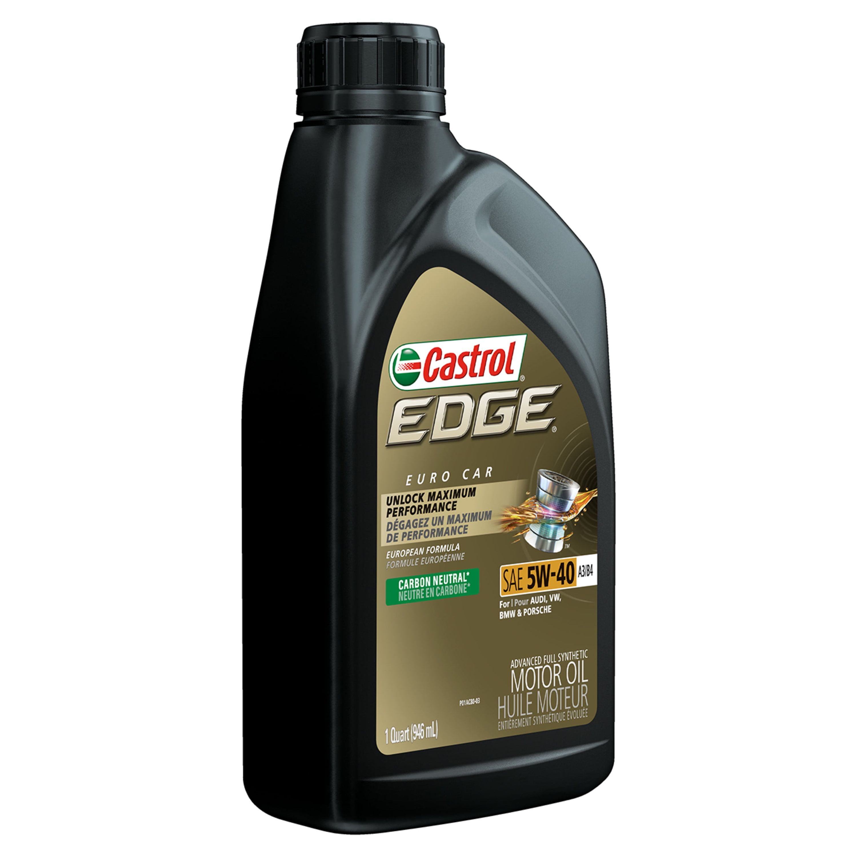 Aceite Castrol Edge 5w-40 A3/B4 Euro 100% Sintético – LEXOY