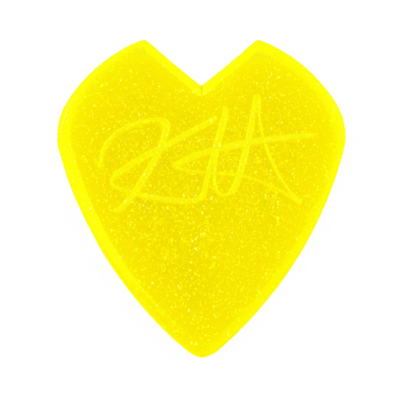 Dunlop Guitar Picks Kirk Hammett Metallica 12 Picks Jazz III Size Yellow Sparkle