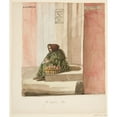 thumbnail image 3 of Nicolino Calyo 20x23 Black Modern Framed Museum Art Print Titled - The Apple&nbsp;Seller (ca.&nbsp;1840), 3 of 5