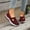 D-Brick Red, variant on Rinsvye Walking Shoes for Women Womens Shoes Casual Dress | Walking Slip on Foam Shoes | Hands Slip in Sneakers Arch Support Orthopaedic Shoes Women_S Trainers Lightweight Shoes