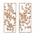 thumbnail image 4 of SEI Furniture Binet Metal Wall Decors in Dark Gold/Bronze (Set of 2), 4 of 6