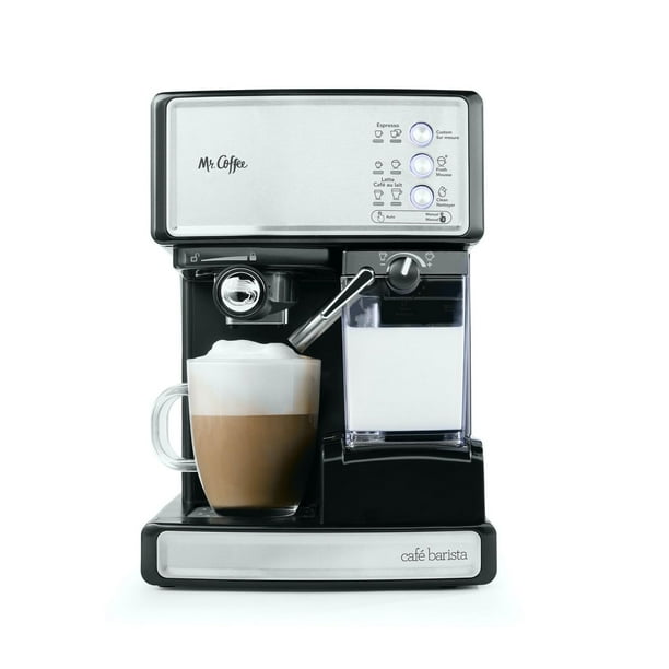 Mr. Coffee Café Barista 3-in-1 Latte, Espresso and Cappuccino