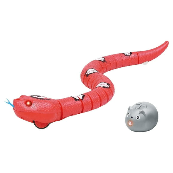 Realistic Rc Snake Toy Rattle Snake Toys Infrared Rc Animal Toy Remote Control Snake For Christmas Birthday Gifts