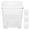 Transparent, variant on REACHISE 4-Pack Small Transparent Acrylic Orchid Planter Pots, Grow Cups for Indoor Orchid Plants