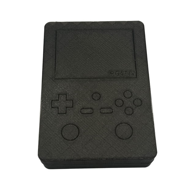 Protective Case for RG477V Handheld Game Console Shockproof Dustproof Storage Box 3D Printed Anti-Drop Protective Shell Carrying Case Organizer Accessories