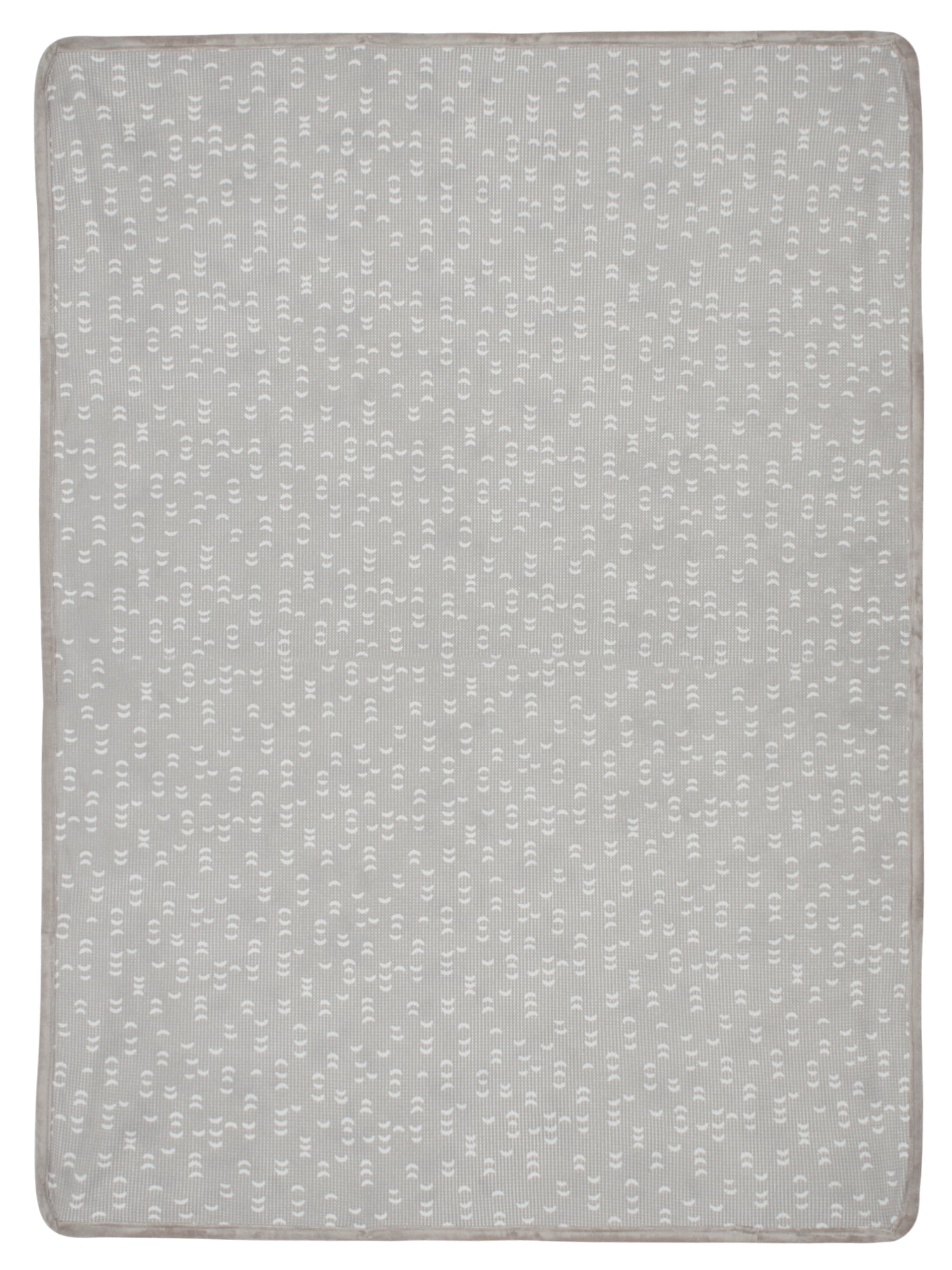 Modern Moments by Gerber Baby & Toddler Boys Reversible Plush Blanket, Gray Safari