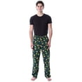 thumbnail image 2 of Nickelodeon Men's Teenage Mutant Ninja Turtles TMNT All-Over Character Theme Lounge Pajama Pants, 2 of 6