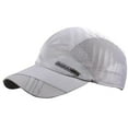 thumbnail image 2 of Summer Breathable Mesh Baseball Cap Sport Quick Drying Hats For Men, 2 of 7