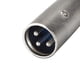 thumbnail image 4 of Adaptador XLR macho a macho de 1/4" TRS, Conector de audio de micr?fonos, enchufe macho de micr?fono, 6 unidades Unique Bargains micrófonos de videojuegos, 4 of 4