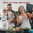 thumbnail image 2 of Arrocera CUCKOO CR-1020F, 2,5 L, 10 tazas/5 L, 20 tazas (blanca), 2 of 2