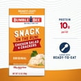 thumbnail image 2 of Bumble Bee SnackUMRT&nbsp;on the Run Chicken Salad with Crackers Kit, 3.5 oz (Pack of 12) - Ready to Eat, Spoon Included - Shelf Stable & Convenient Protein Snack, 2 of 3