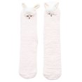 thumbnail image 5 of Eoperou 1 Pair Adults Socks Cartoon Cat Hare Alpaca Giraffe Chick Fuzzy Fluffy Thickened Stretchy Keep Warm Coral Fleece Autumn Winter Floor Sleeping Socks for Home, 5 of 8