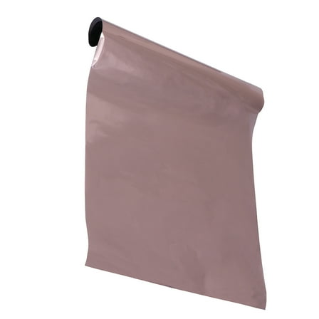 FRCOLOR  Privacy Glass Film Window Blackout Covering Block Office Brown