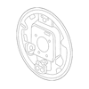 Genuine OE GM Backing Plate - 13424620