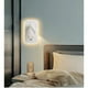 thumbnail image 4 of Luz de pared LED, luz de lectura de cabecera con interruptor, puerto de carga USB, iluminación ambiental ajustable para dormitorio (luz natural de 3W + luz cálida de 9W) blanca, 4 of 5