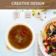 thumbnail image 4 of Household Food Bowl Cartoon Chick Design Bowl Multi-function Ceramic Plate Dessert Bowl, 4 of 4