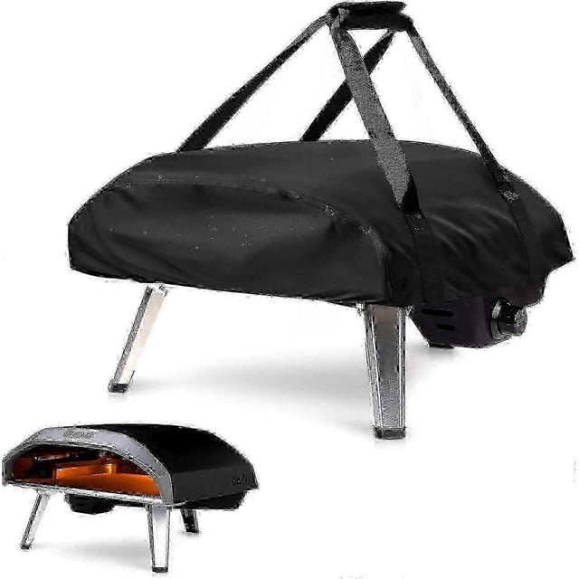 Ooni Koda 16 Pizza Oven Cover, Waterproof Weatherproof Carry Bag, Black, 66x60x22cm