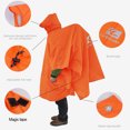 thumbnail image 4 of Typpkmm Chubasquero 3 En 1 Para Exteriores with Poncho Impermeable Con Capucha and, 4 of 6